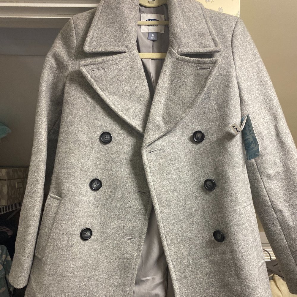 Gray Pea Coat